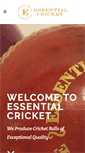 Mobile Screenshot of essentialcricket.com